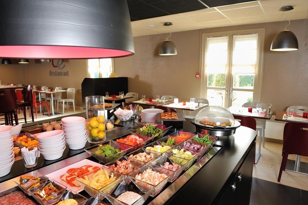 Kyriad Niort - La Creche ร้านอาหาร รูปภาพ